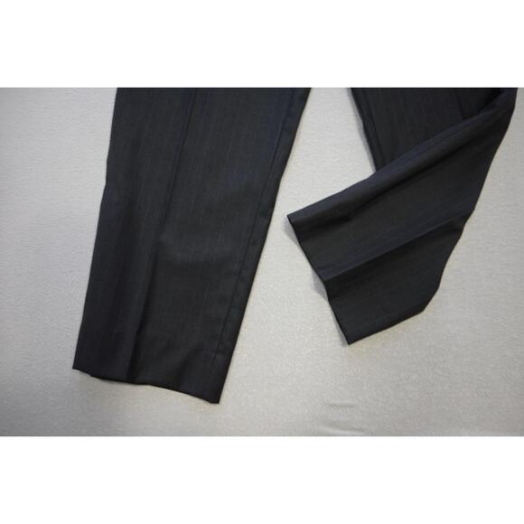Jos A Bank Wool Gray Striped 2 Piece Suit Pants Jacket Mens Sz 34 x 30 41 R - Picture 6 of 14